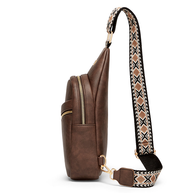 Stylish Women's Crossbody Sling Bag with Adjustable Strap