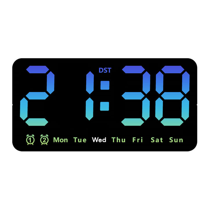 Simple Large Screen Hanging With Temperature Multi-purpose Alarm Clock