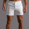 Color: White 311 Solid Color Shorts