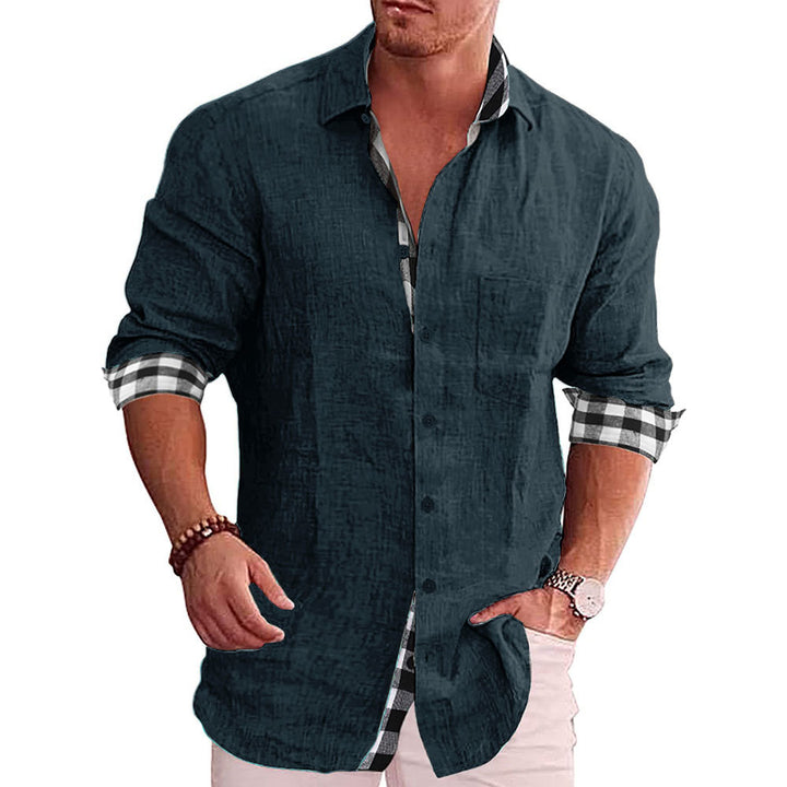 Men's Shirt Long Sleeve Casual