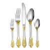 color: 5 Pieces Silver gold