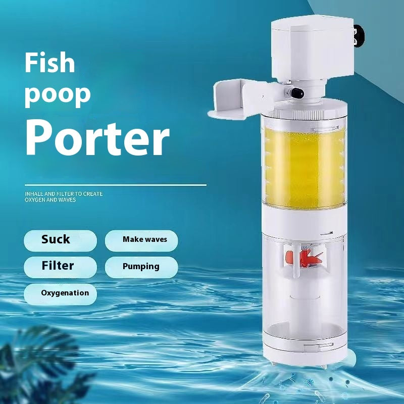 Internal Aquarium Filter with Aeration and Circulation