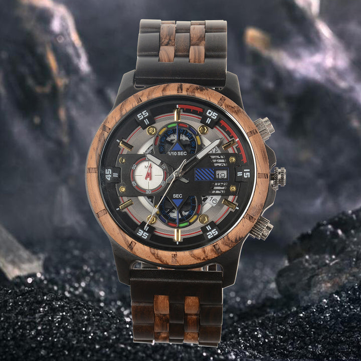 Multi-function Quartz Watch Men