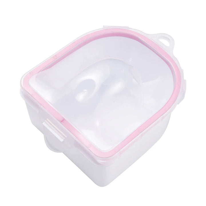 Double-Layer Nail Soaking Bowl for Easy Gel Polish Removal