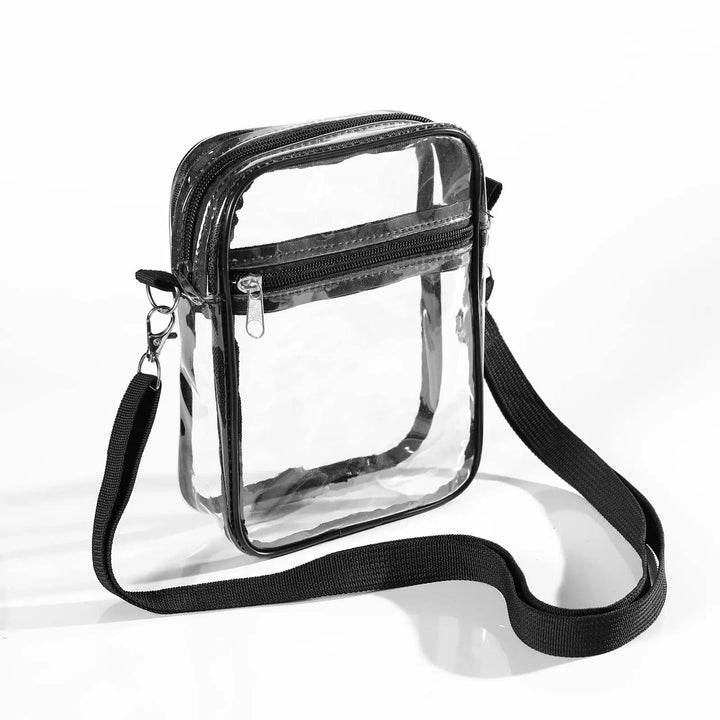 Women’s Clear Stadium-Approved PVC Shoulder Bag