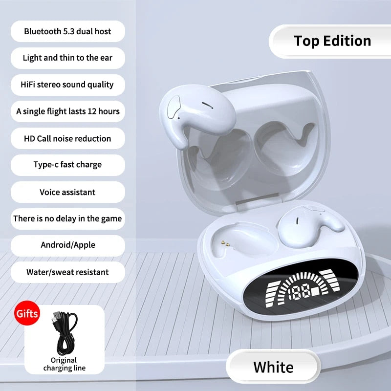 Ultra-Compact TWS Bluetooth 5.3 Earbuds