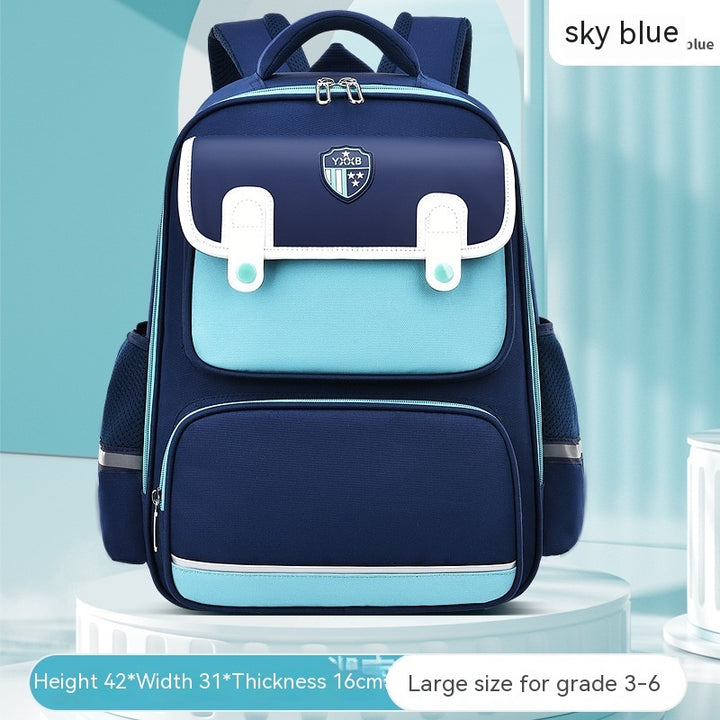 3D Spine Protection Burden Reduction Primary School Student Grade 1-3-6 Children's Schoolbag