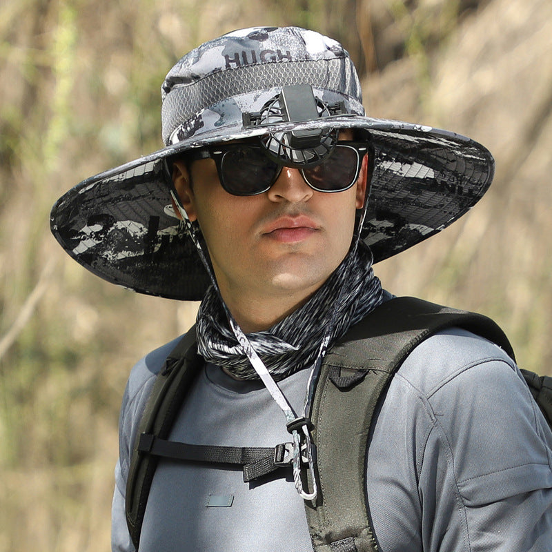 Men's Outdoor Sun Hat Hiking Climbing Fishing Hat