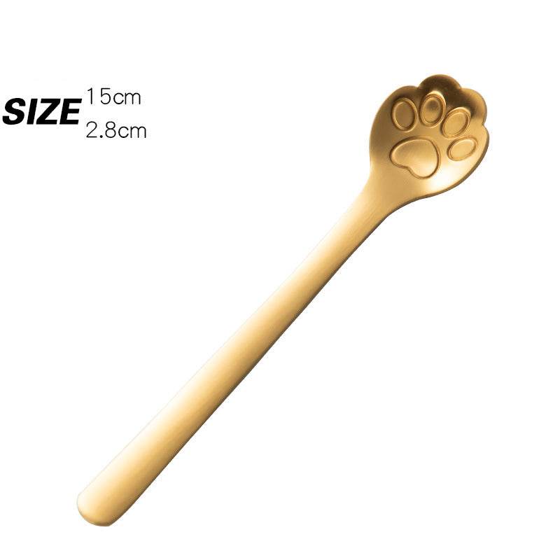 Cat Claw Stainless Steel Coffee Spoon