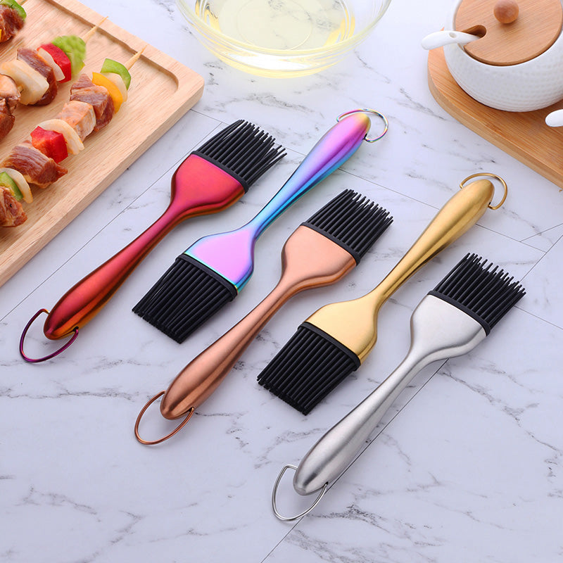 Stainless Steel Silicone Oil Brush