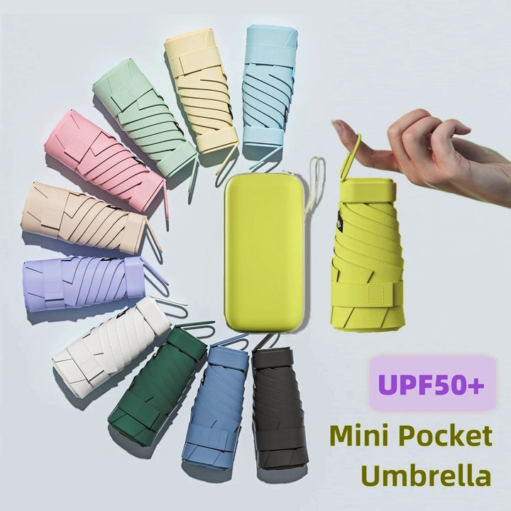 UPF50+ Mini Folding Umbrella