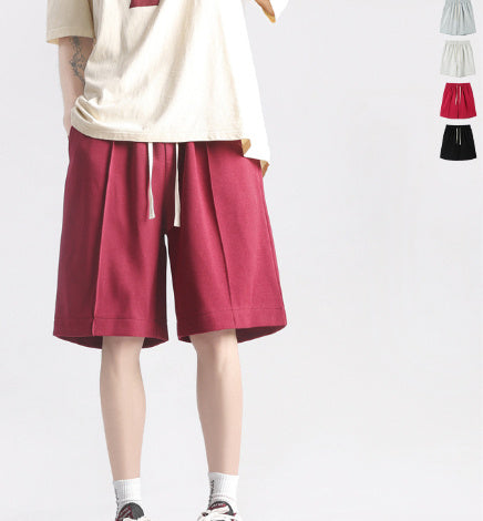 Summer Simplicity Solid Color Casual Shorts