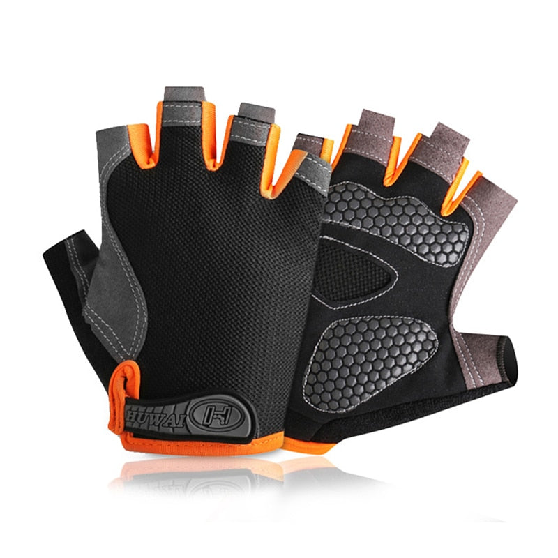 Unisex Breathable Half-Finger Cycling Gloves