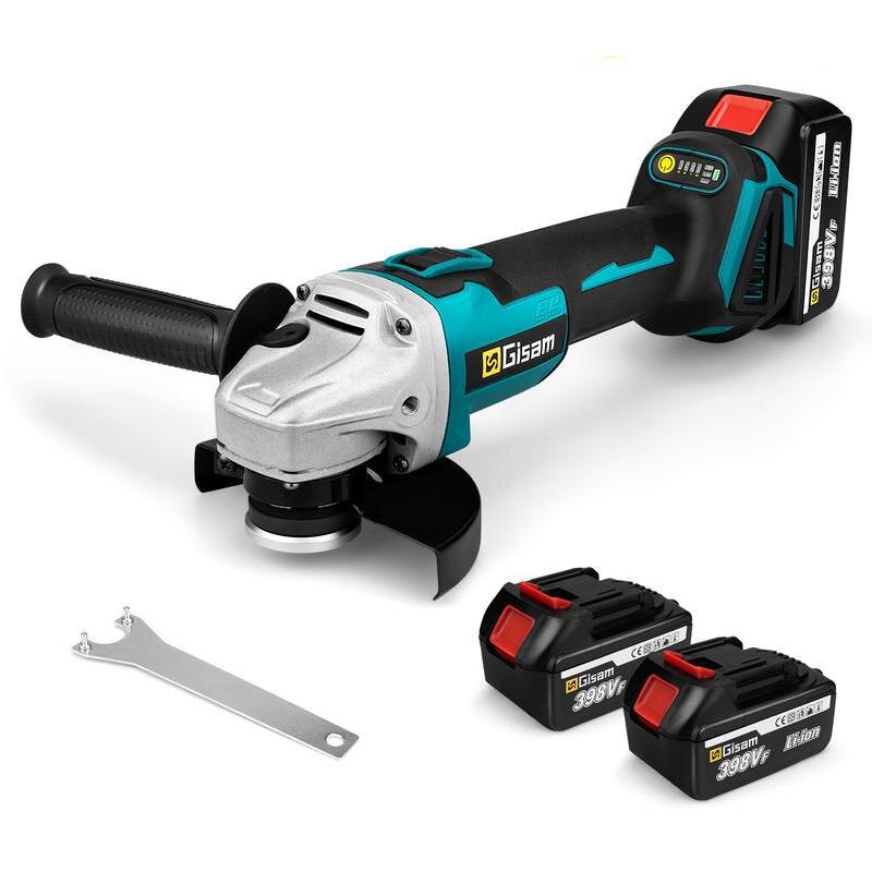 18V 125mm Cordless Angle Grinder with Brushless Motor for Polishing and Cutting