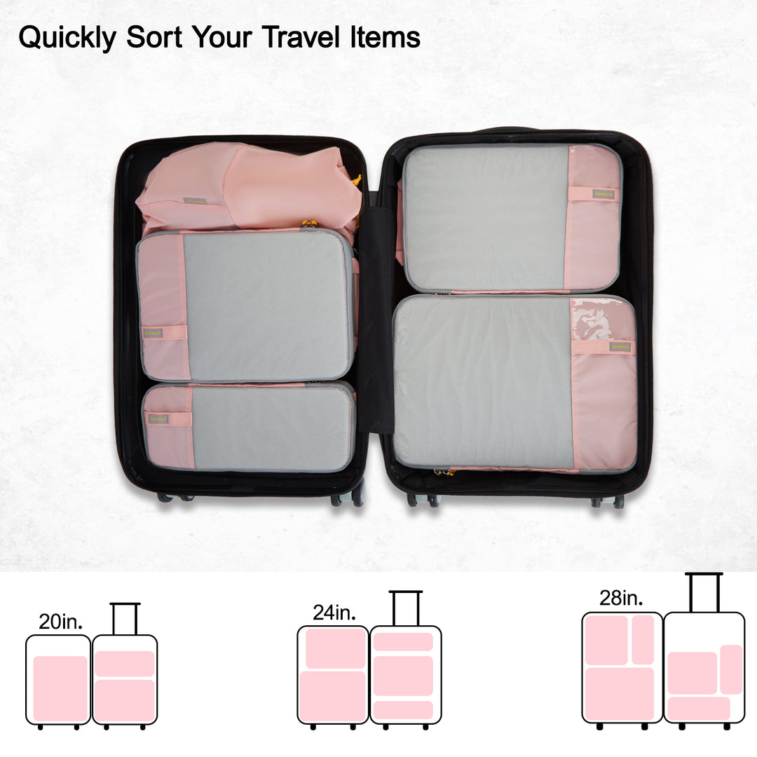 Ultimate Travel Packing Cubes Set