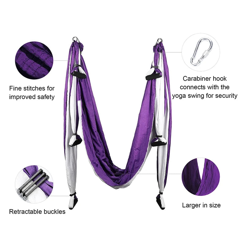 Anti-Gravity Aerial Yoga Hammock Swing