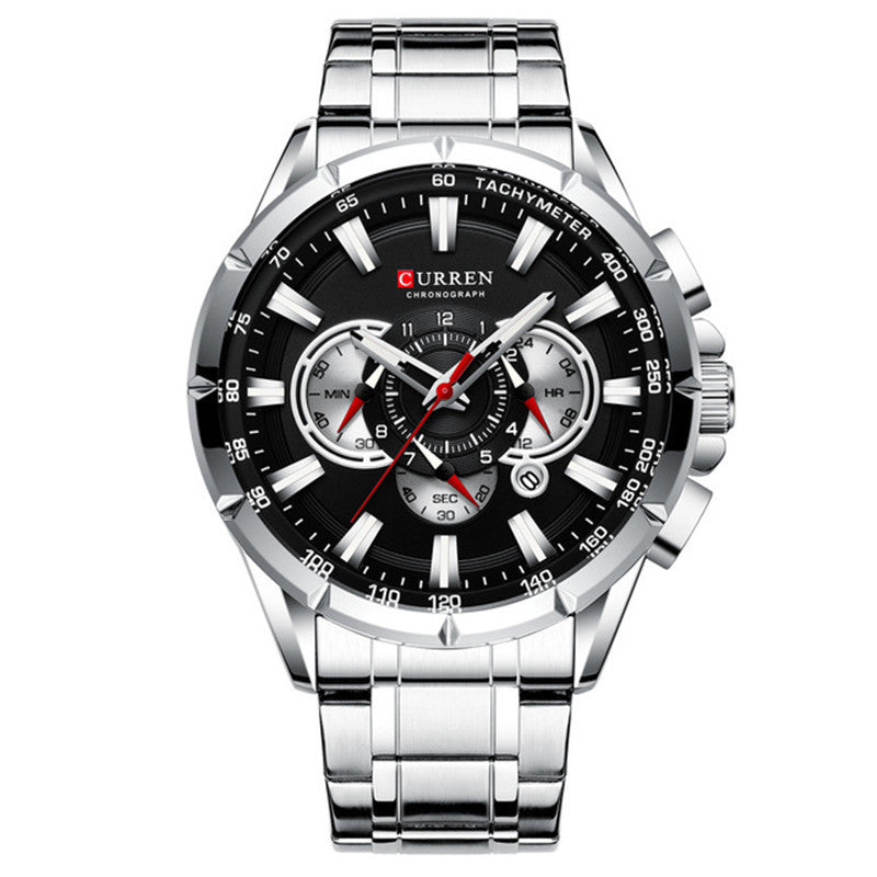 Quartz Calendar Six-hand Multifunctional Luminous Men&