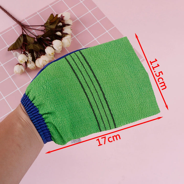 Two-sided Bath Glove for Exfoliation & Body Cleaning