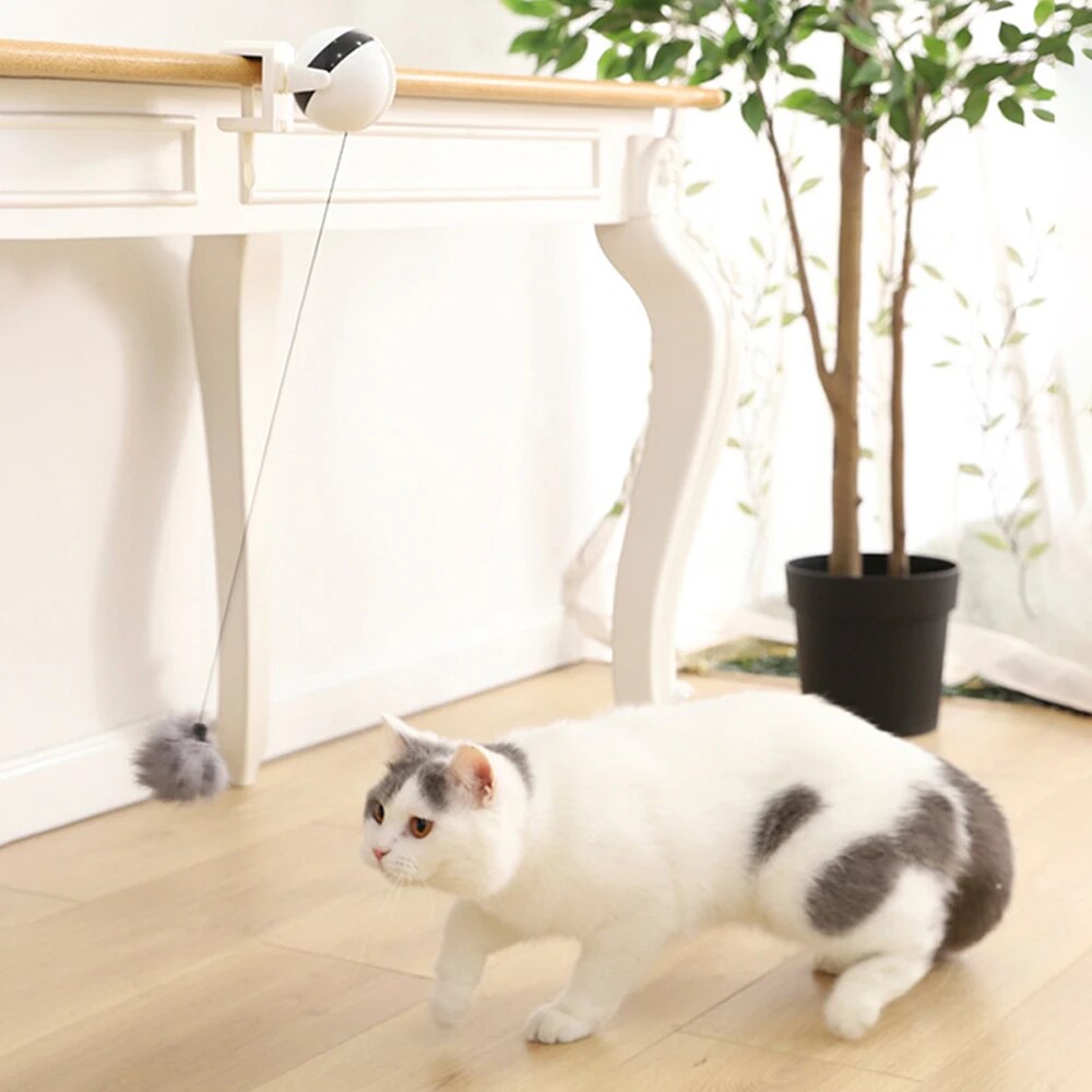 Interactive Electric Cat Ball Toy: Enticing Puzzle Smart Pet Teaser