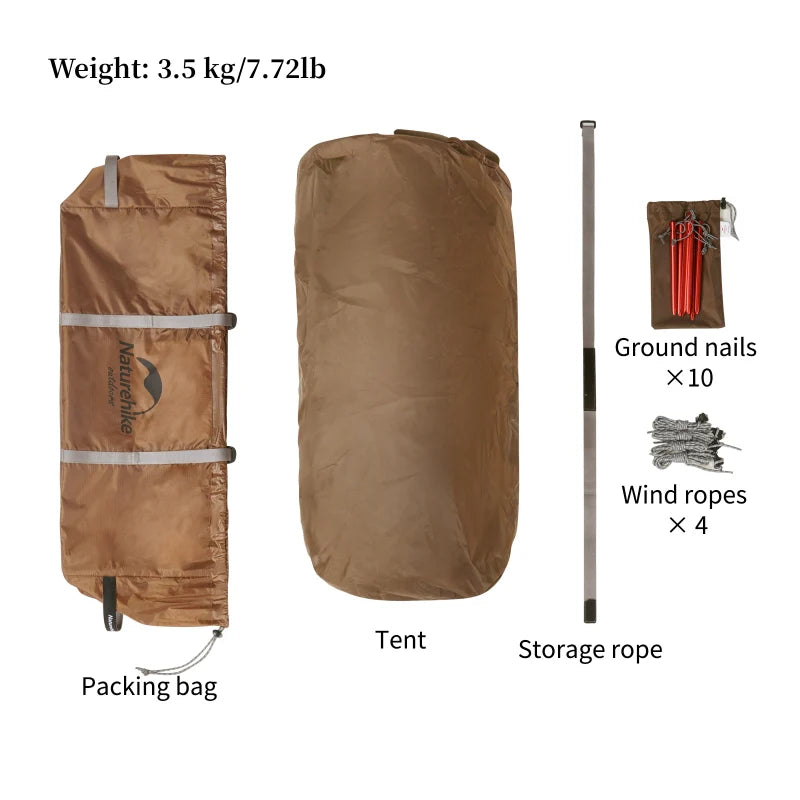 Ultralight Quick-Open Camping Tent