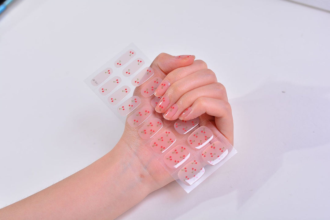 Gel Nail Stickers Bronzing 3D Nail Sticker