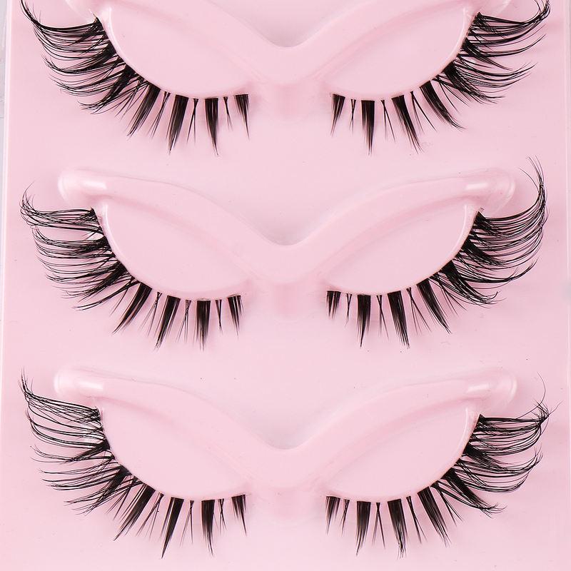 5 Pair 3D Cat Eye Fox Eye Lashes