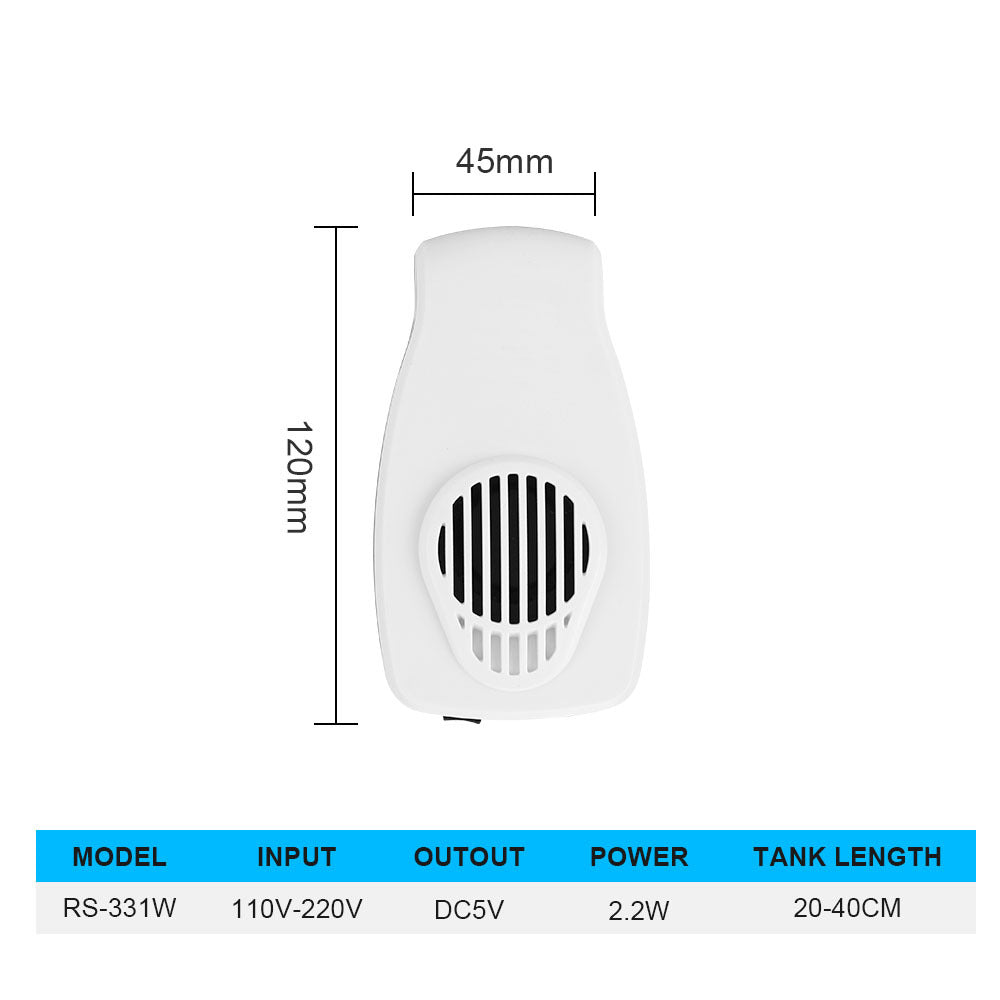 Aquarium Cooling Fan with Two-Speed Wind Control