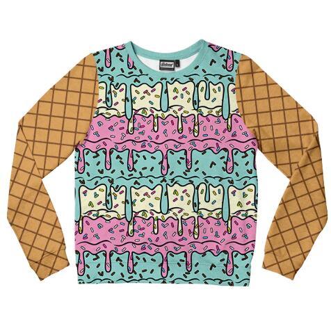 3D Geometric Pattern Printed Casual Oversize Round Neck Sweater - Trendha