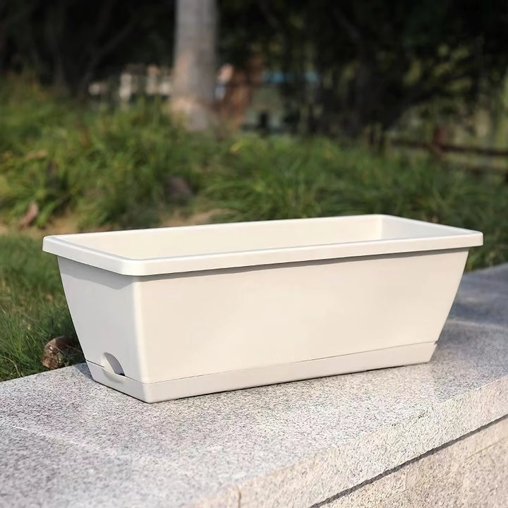 Plastic Vegetable Planter with Drain Hole Design