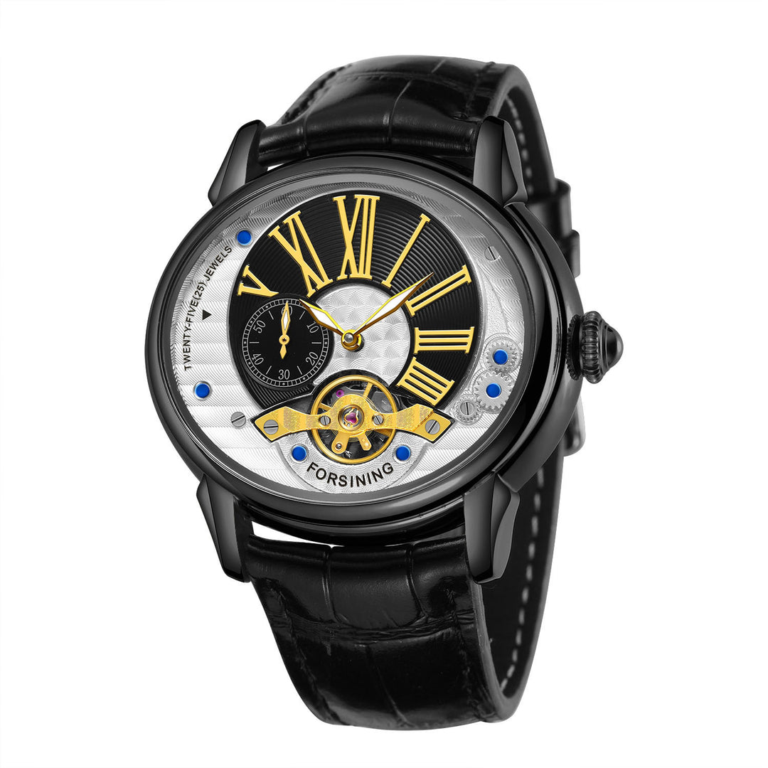 Men's Fashion Dial Flywheel Mechanical Watch