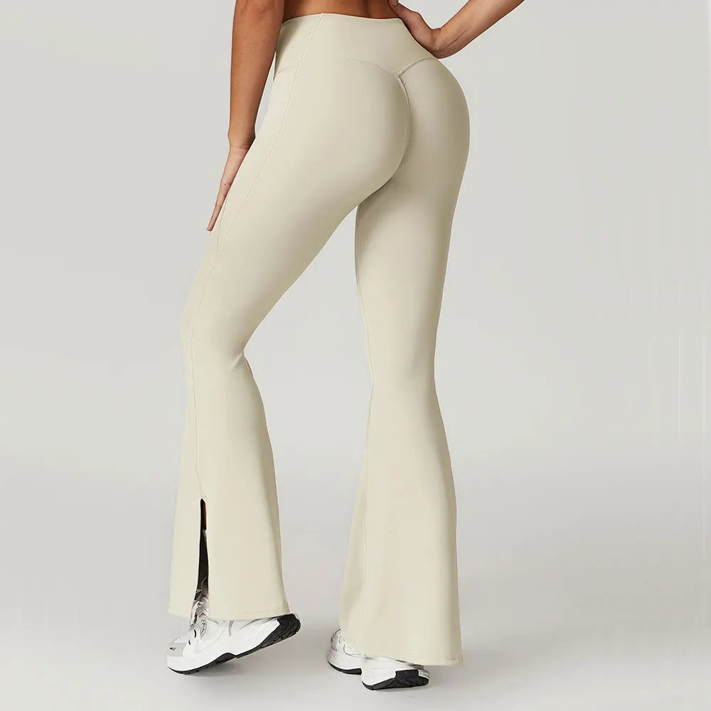 High Waist Flared Yoga Pants for Women