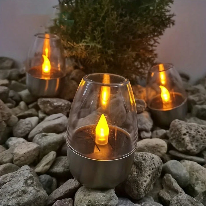 Solar LED Candle Lantern