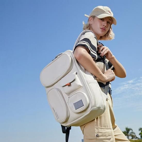 Multifunctional Waterproof Travel Backpack - 18 Inch, Unisex, Eco-Friendly & Durable
