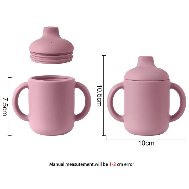 Silicone Baby Feeding Cup with Handles