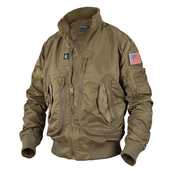 Men's Jacket Spring And Autumn Baseball Uniform Pilot Jacket Casual Jacket