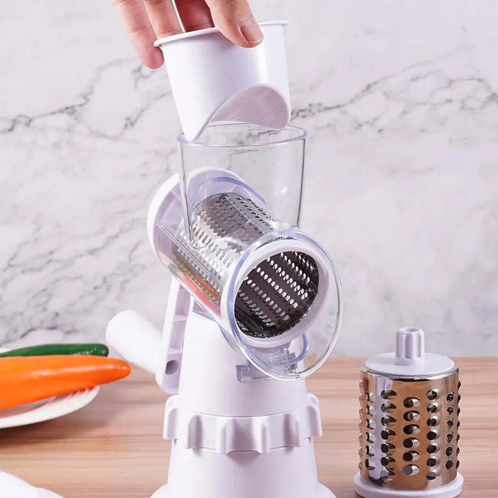 Multi-Function Manual Rotary Cheese Grater