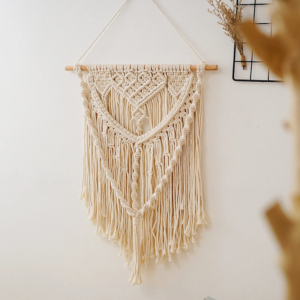 Beige Tapestry for Modern Minimalist Decor