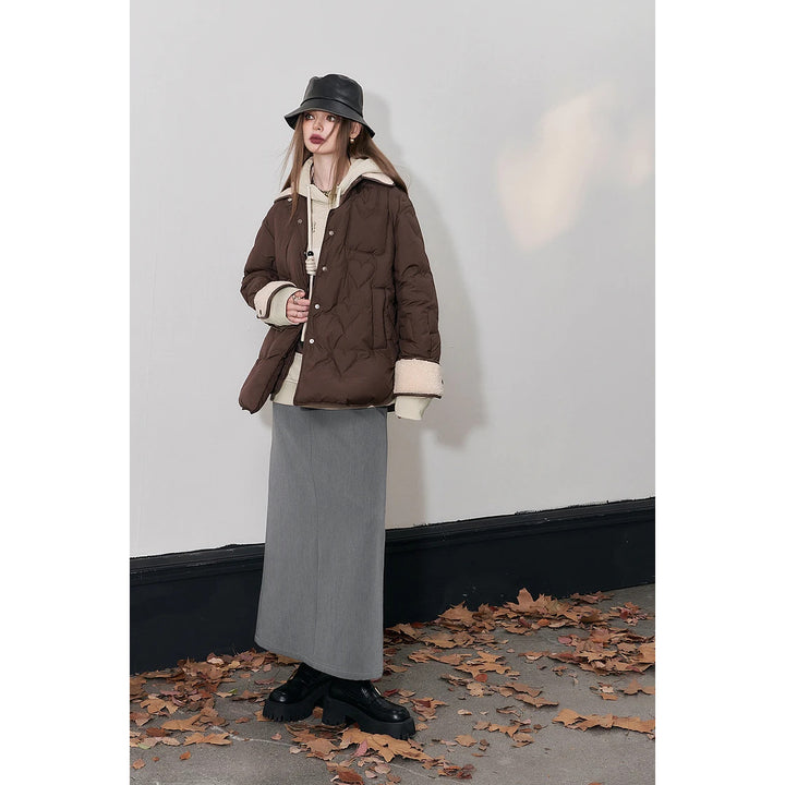 Elegant A-Line Autumn Skirt for Women