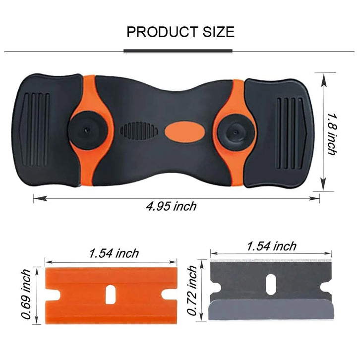 Multi-Purpose Razor Scraper Tool