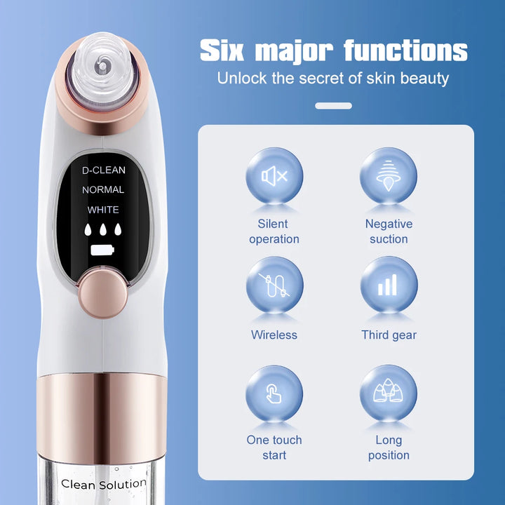 Small Bubble Blackhead Remover - Electric Pore Vacuum for Clear Skin