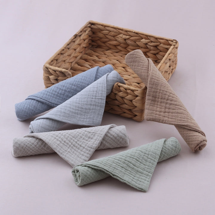 Soft Absorbent Gauze Cotton Baby Washcloths