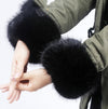 Color: Long black hair