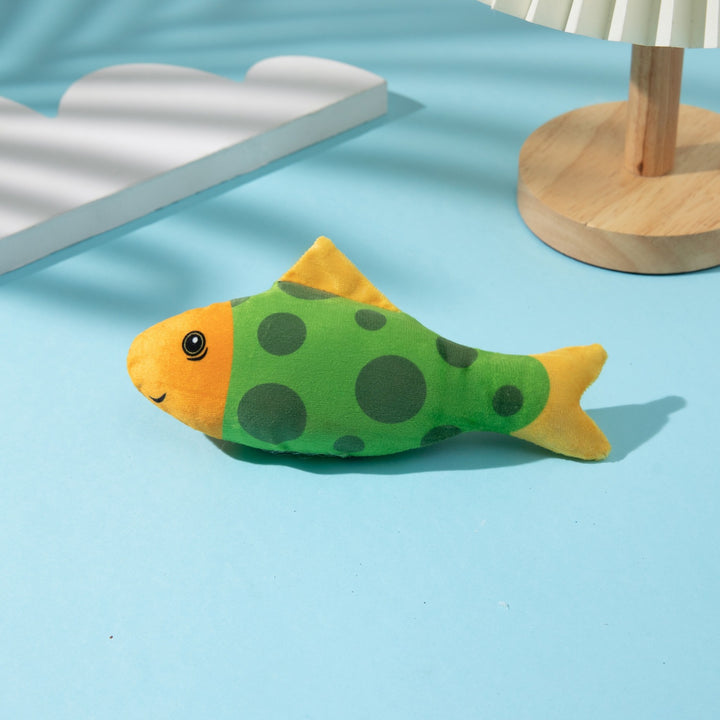 Catnip-Infused Fish Toy