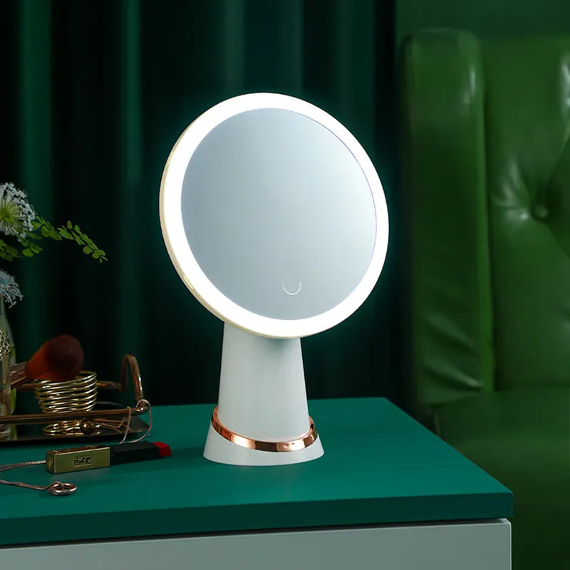 LED Cosmetic Mirror with 3 Colour Light Settings and Touch Control