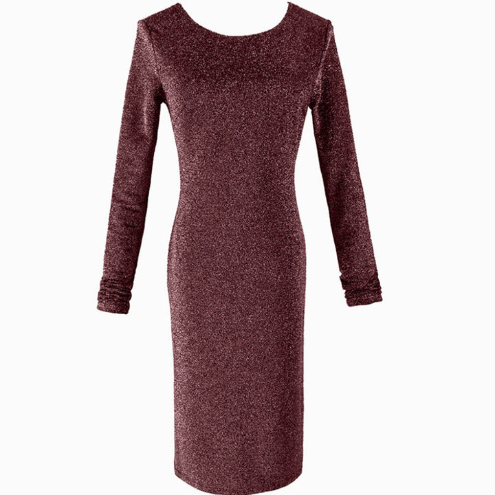 Fashionable Knitted Women's Clothing Dress