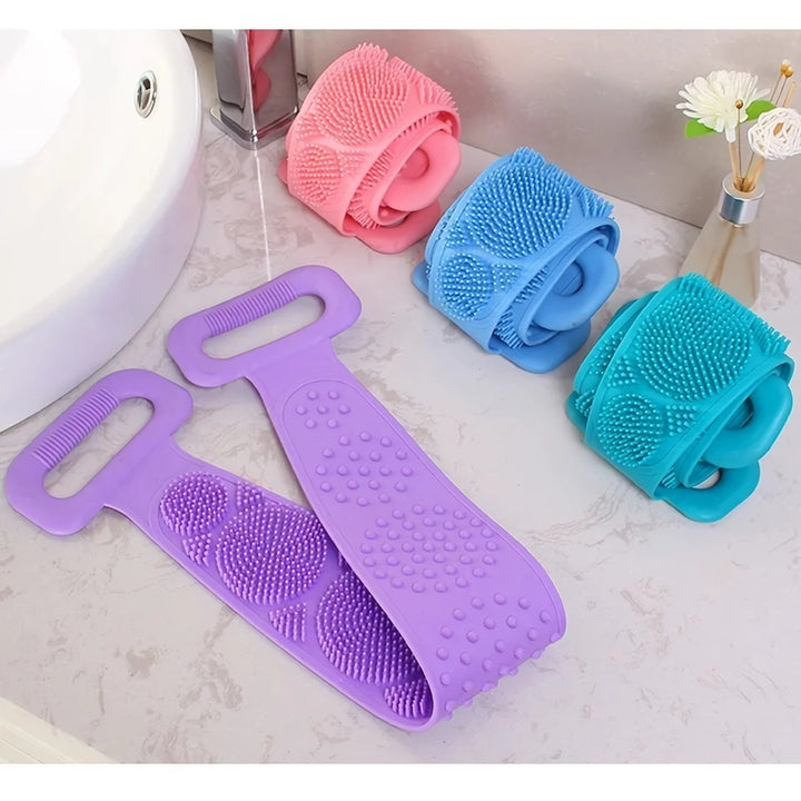 Silicone Exfoliating Back Scrubber and Body Brush