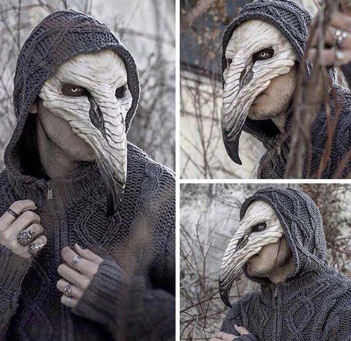 Halloween Plague Beak Mask Punk