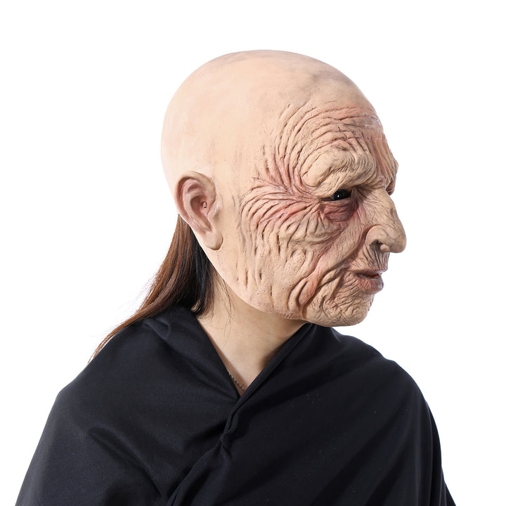 Halloween Horror Old Man Latex Mask Stage Performance Props