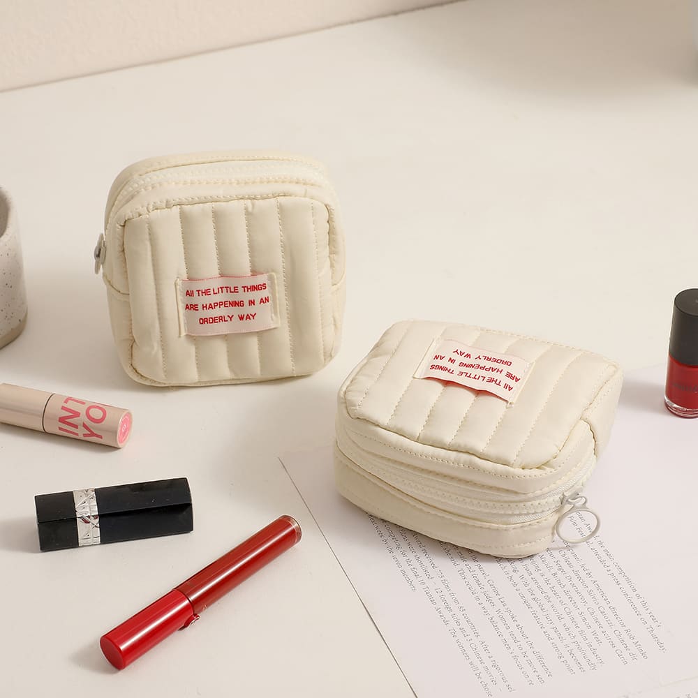 Korean Square Small Makeup Bag