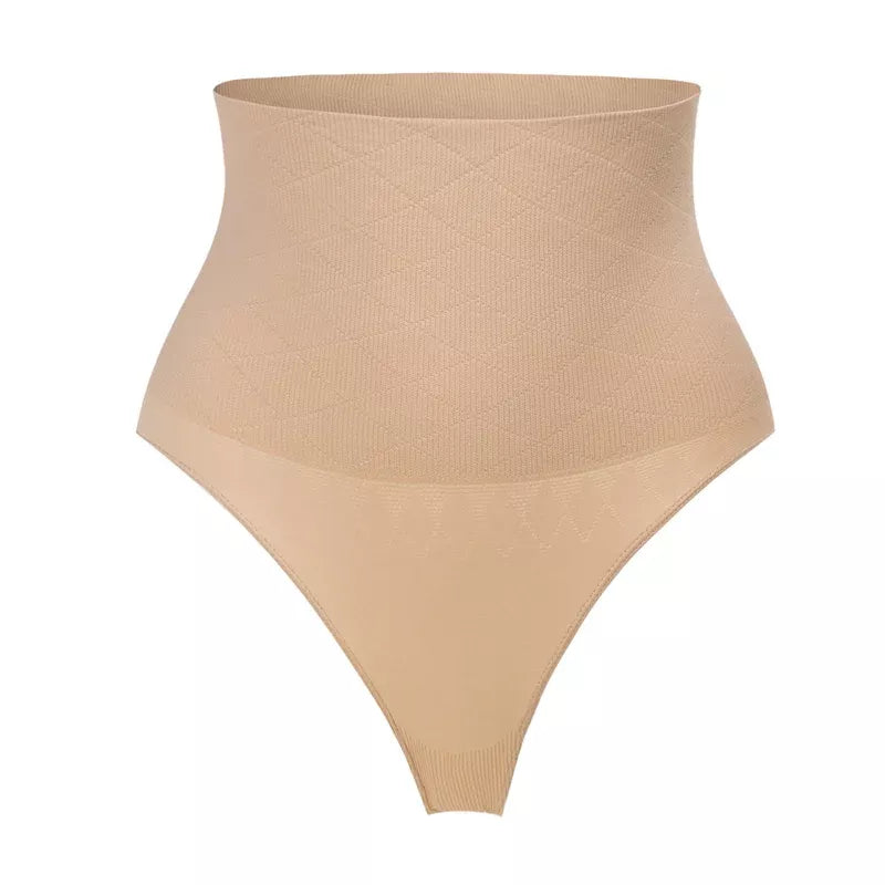 Seamless High-Waist Tummy Control Shapewear Thong